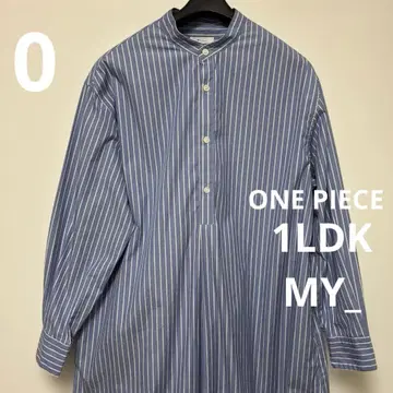 MY_ 마이 1LDK 스트라이프 셔츠 드레스