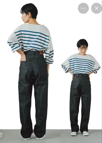 [새상품급] 아나토미카 마릴린 1 사이즈 24 블랙 데님