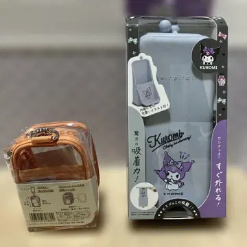 Kuromi 캐릭터 보관 케이스 스마트폰 스탠드 포함 새 학기 응원 세트
