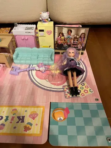 리카짱 하우스 띵동 가족과 여유로운 시간 인형 포함