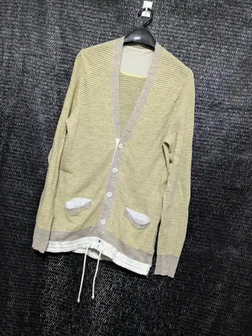 sacai 보더 서머 가디건