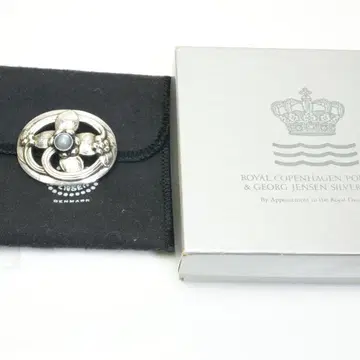 조지 젠슨 138 문스톤 브로치 GEORG JENSEN