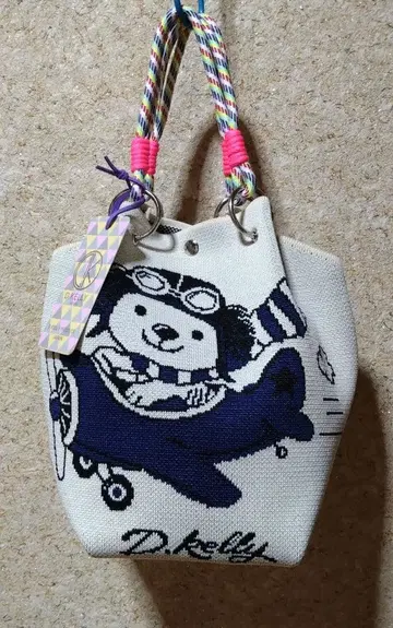 D.KELLY 니트 파라코드 백 택 포함