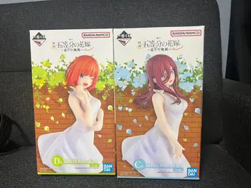 5등분의 신부 제일복권 피규어 세트 미쿠, 네잎