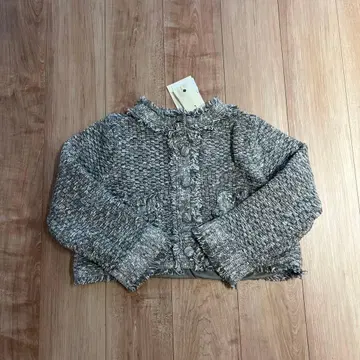 searoomlynn shine 트위드 니트 자켓