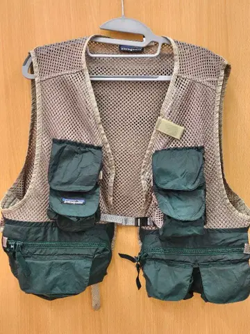 patagonia 낚시 베스트 빈티지