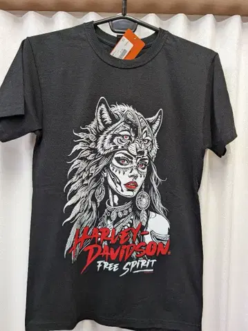 새상품 HARLEY-DAVIDSON 프리 스피릿 T셔츠 S