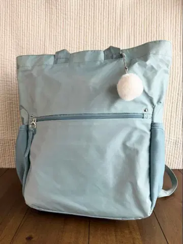 카나나 프로젝트 라이트 블루 나일론 백팩