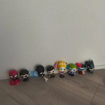 MARVEL DC 피규어 8체 세트