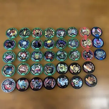 요괴워치 메달 38개 세트