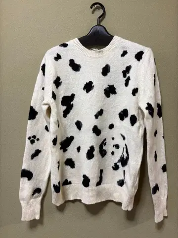 뷰티풀 피플 달마시안 패턴 니트