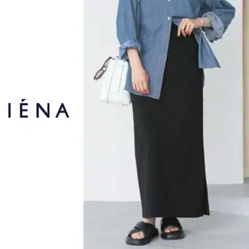 IENA 스트레치 저지 타이트 스커트