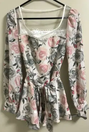 리즈리사 Liz Lisa 꽃무늬 긴팔 튜닉