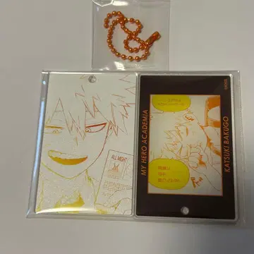 나의 히어로 아카데미아 히로아카 슬라이드 아크릴 키링 바쿠고 카츠키