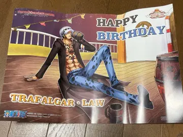 트라팔가 로우 포스터 도쿄 원피스 타워 한정판 벌스데이