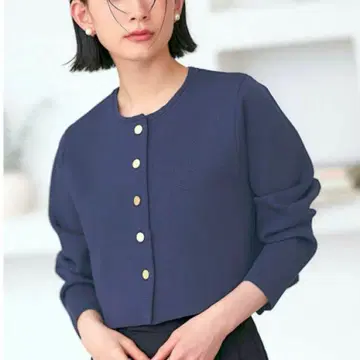 루일 에 부티크 스폰디쉬 박스 가디건 미사용 새상품 택 포함