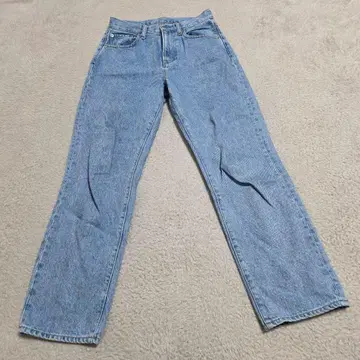 새상품급 앙크레이브/uncrave 데님 스트레이트 팬츠 [ S~M ]