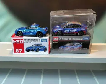 토미카 도요타 GR 수프라 세이프티 카 스바루 WRX STI