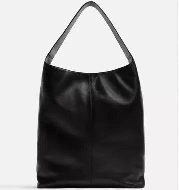 ZARA 가죽 토트백