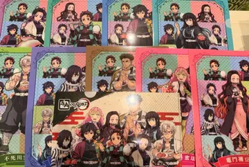 규카쿠 x 귀멸의 칼날 클리어 파일 컴플리트 세트