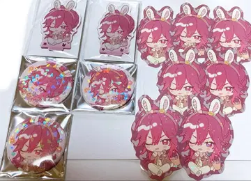 앙스타 엔카보켄 애니카페 아크릴 스탠드 캔뱃지 반짝이 스티커