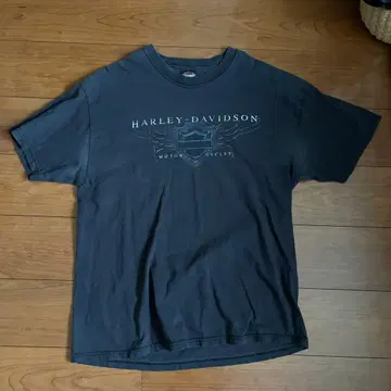 00s Harley-Davidson 그랜드 캐니언 양면 프린트 티셔츠