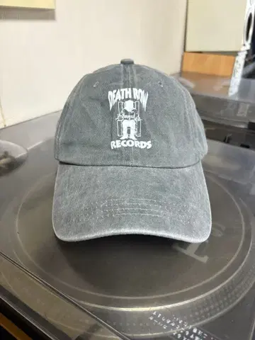 DEATHROWRECORDS 야구 모자 그레이 데스로우레코드