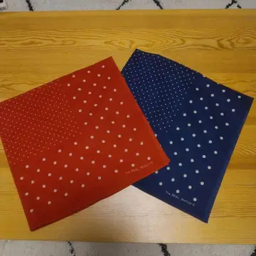 THE REAL McCOY'S 도트 무늬 반다나 2장 세트