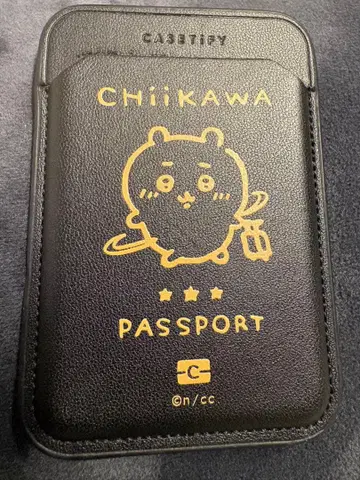 치이카와 (먼작귀) 콜라보 CASETiFY 맥세이프 지갑 여권 패턴