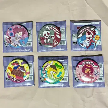 아메데지 어메이징 디지털 서커스 캔뱃지 vol.2 6종 세트