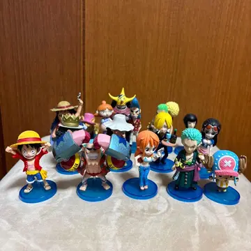 원피스 월드 컬렉션 밀짚모자 일당 가짜 일당