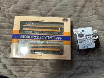 긴테츠 680계 철도 컬렉션 + 주행용 부품 세트