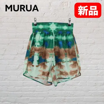 MURUA 타이다이 패턴 숏팬츠 새상품 F 허리밴딩
