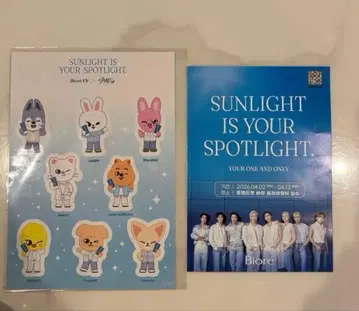 Stray Kids 스트레이키즈 비오레 콜라보 스티커