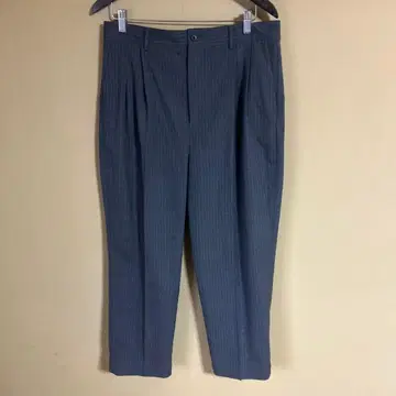 HideandSeek 스트라이프 플리츠 트라우저