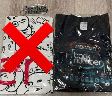 back number 2017년 라이브 굿즈 2세트