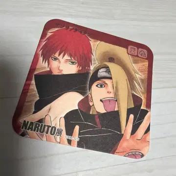 NARUTO전 나루토 원화전 아트 코스터 사소리 데이다라