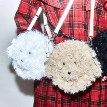 Candystripper DOG FACE SHOULDER BAG