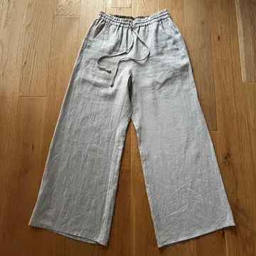 새상품 IENA 이에나 러브루클 린넨 100% 이지 팬츠 베이지