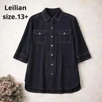 새상품급 빅 사이즈 Leilian 레리안 셔츠