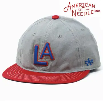 AMERICAN NEEDLE LA 로고 야구 모자
