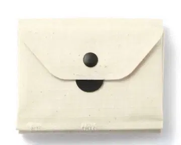 [ MUJI ] 코튼 웨더 3단 폴더형 지갑