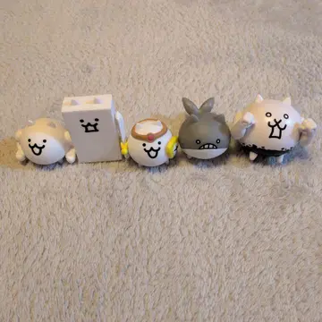 한정품 있음! 냥코 대전쟁 미니 피규어 5개 세트