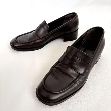 HIROFU 히로프 코인 로퍼 가죽 22.5cm 이탈리아제