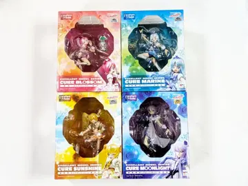 [새상품급] 메가하우스 하트캐치 프리큐어! 엑설런트 모델 4체 세트