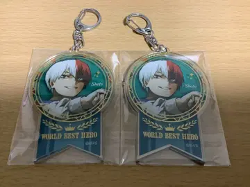 나의 히어로 아카데미아 원화전 아크릴 키링 토도로키 쇼토 2개 미개봉