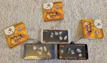 [전 3종 컴프] 냥코 대전쟁 아크릴 플레이크 마스코트 컴플리트 세트