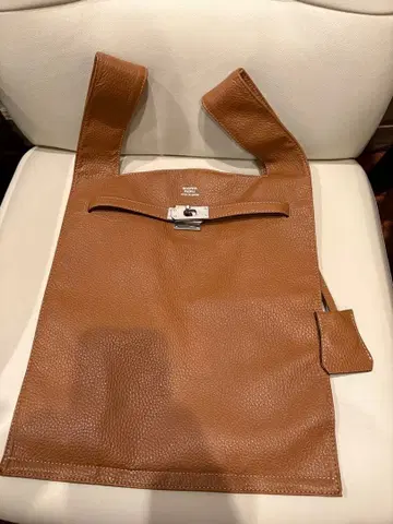 뷰티풀피플 토트백 카멜 가죽