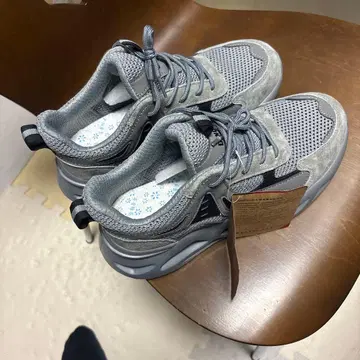 [ 해외 모델 새상품 ] 초통굽 세이프티 신발 안전화 그레이 27.0cm