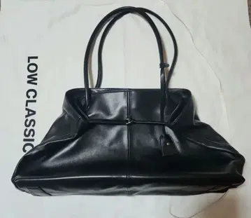 LOW CLASSIC 블랙 토트백